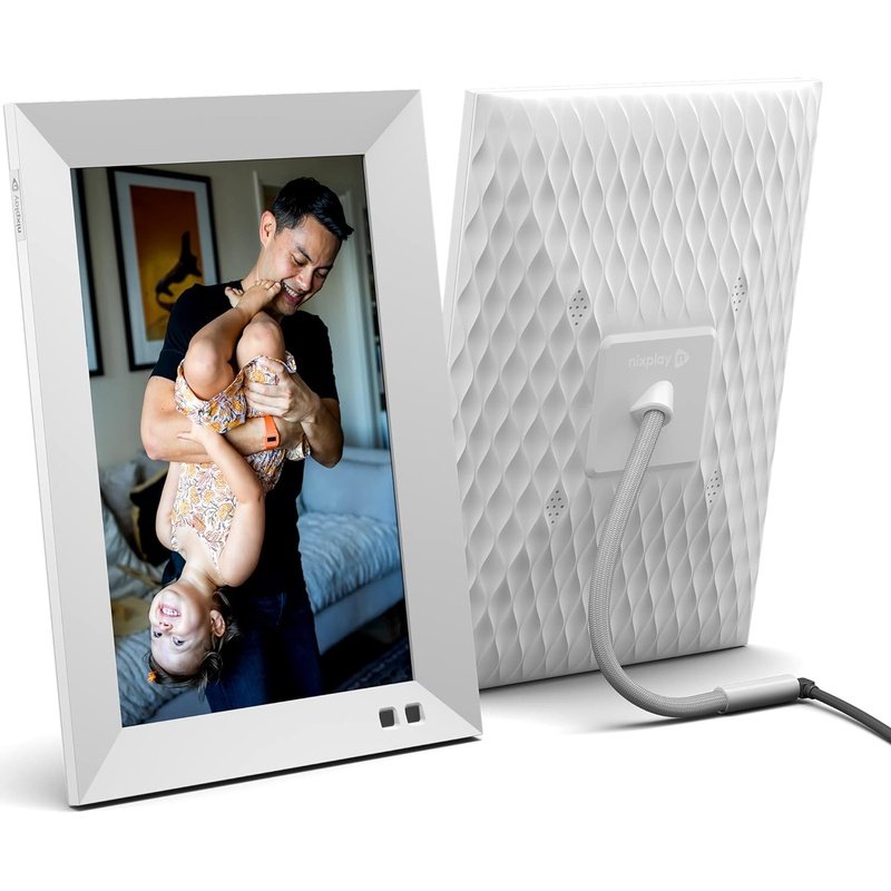 Digital Picture Frame Smart Frame, Share Video Clips and Photos Instantly, Wi-Fi