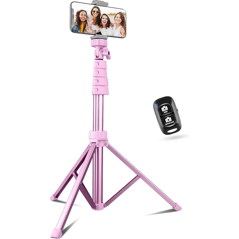 Extendable Cell Phone Tripod & Selfie Stick with Wireless Remote