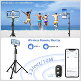 Extendable Cell Phone Tripod & Selfie Stick with Wireless Remote