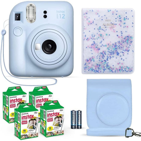 FujiFilm Instax Mini 12 Instant Film Camera and Accessory Bundle Pack