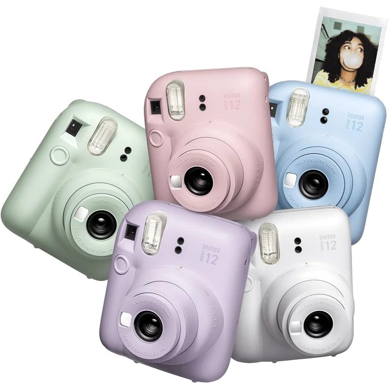 FujiFilm Instax Mini 12 Instant Film Camera and Accessory Bundle Pack