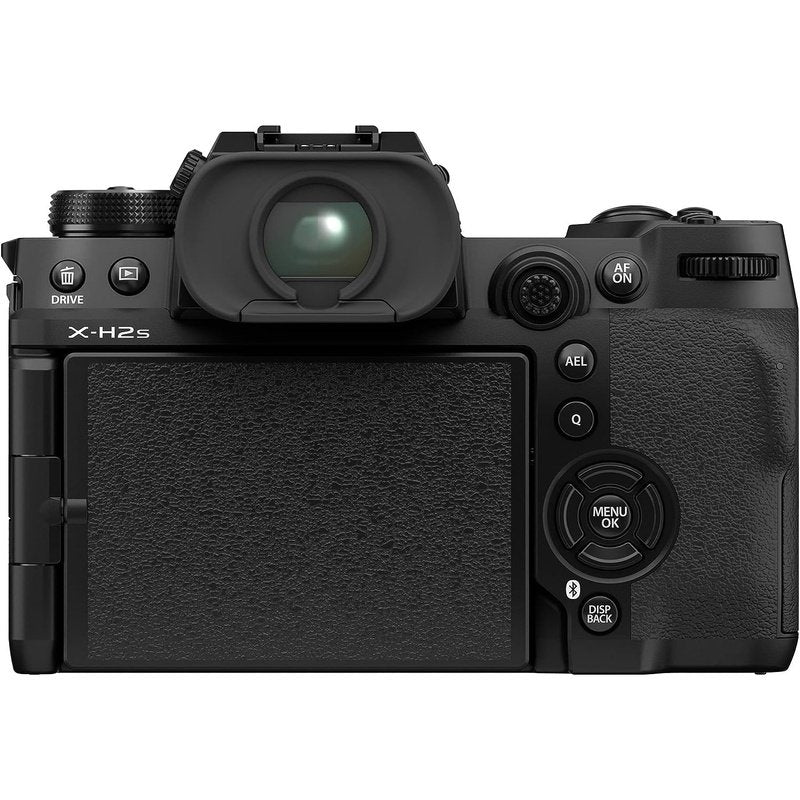 FujiFilm X-H2S Mirrorless Camera Body - Black, Shop Cameras Today