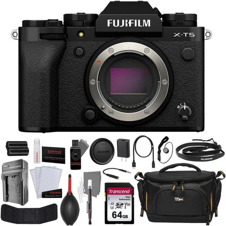 FujiFilm X-T5 Mirrorless Digital Camera Body or Lens Bundle