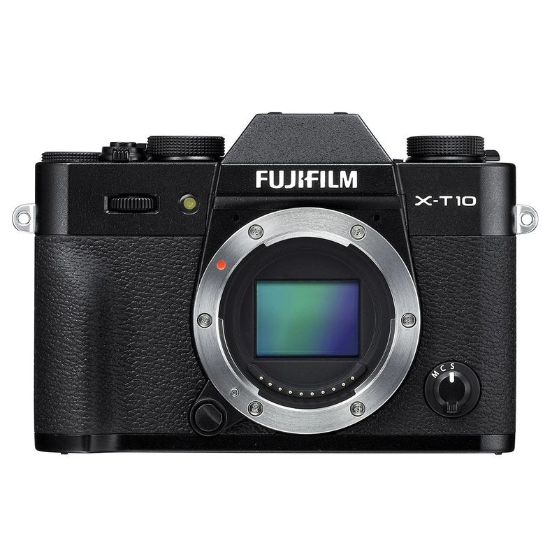 Fujifilm X-T10 Mirrorless Digital Camera with 16-50mm F3.5-5.6 OIS II Lens, Black