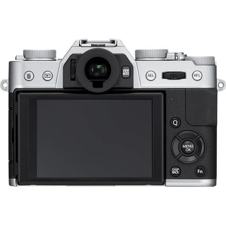 Fujifilm X-T10 Mirrorless Digital Camera with 16-50mm F3.5-5.6 OIS II Lens, Silver