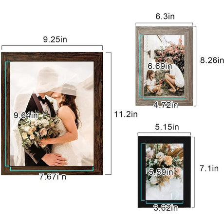 Gallery Wall Frame Collage 10-Pack for Wall or Tabletop