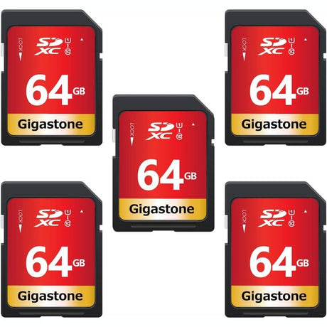 Gigastone 4GB, 8GB or 64GB SD Memory Cards