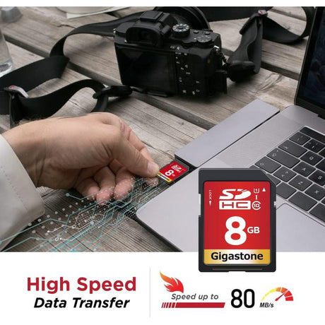 Gigastone 4GB, 8GB or 64GB SD Memory Cards