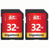 Gigastone 8GB 10-Pack or 32GB 2-Pack SDHC Memory Card