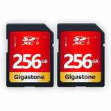 Gigastone 8GB 16GB 64GB or 128GB Single and Multi Pack SD Memory Cards