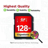 Gigastone 8GB 16GB 64GB or 128GB Single and Multi Pack SD Memory Cards