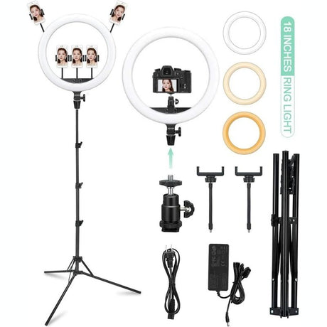 Godox LR150 18" LED Ringlight Kit w/70'' Tripod Stand Black