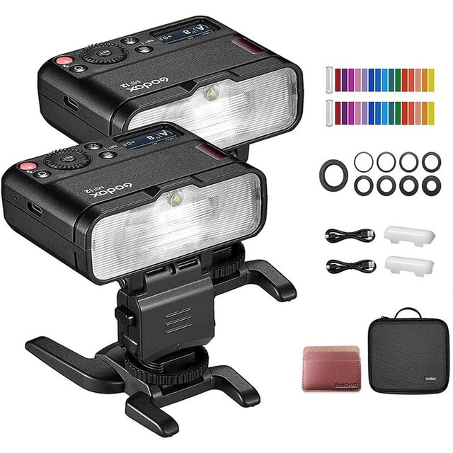 Godox MF12-K2 Macro Flash Off-Camera 2-Light Kit