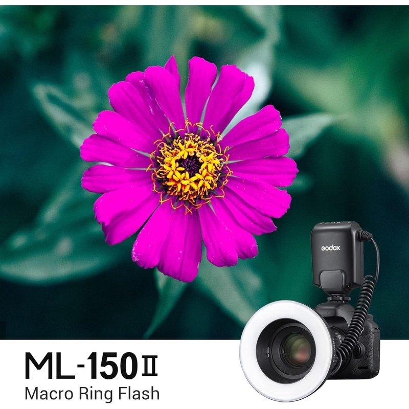 Godox ML150II Macro On Camera Ringlight Flash