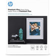 HP Premium Plus Photo Paper, Glossy, 50 Sheets, 8.5X11 Inch, CR664A