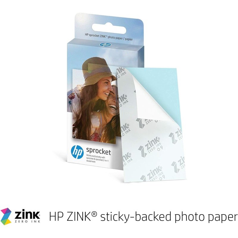 HP Sprocket 200 Photo Printer with ZINK Printing Technology