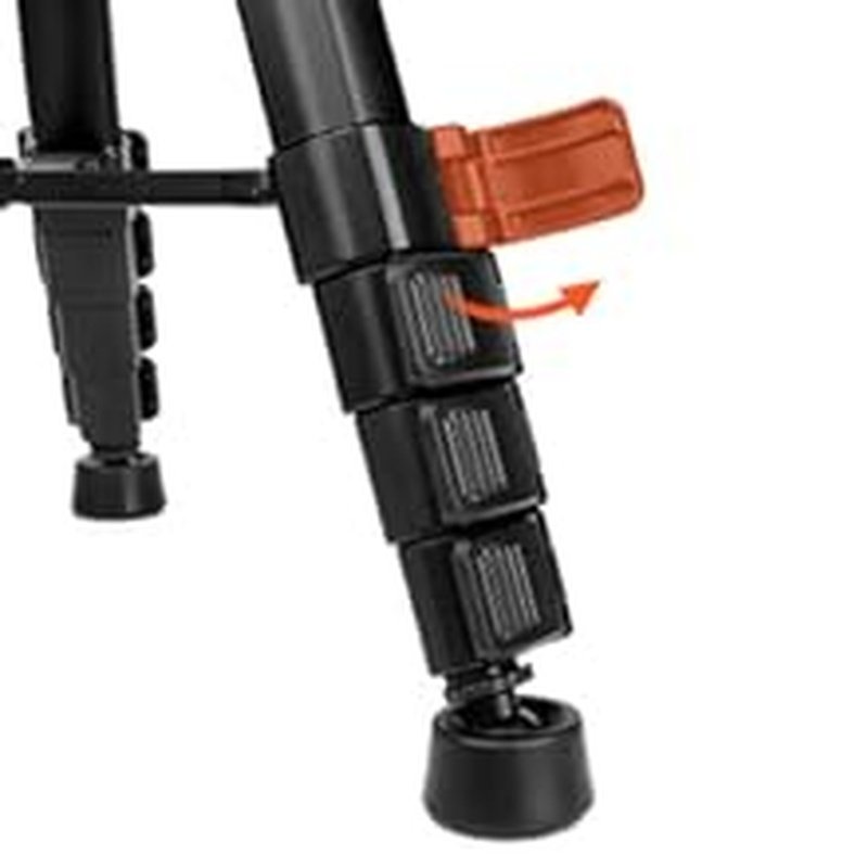 Heavy-Duty Professional DSLR Camera Tripod & Monopod Stand, 74