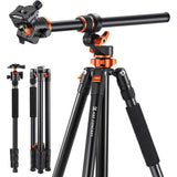 K&F Concept Aluminum Camera Tripod 73 Inch or 90 Inch w/28mm Ball Head