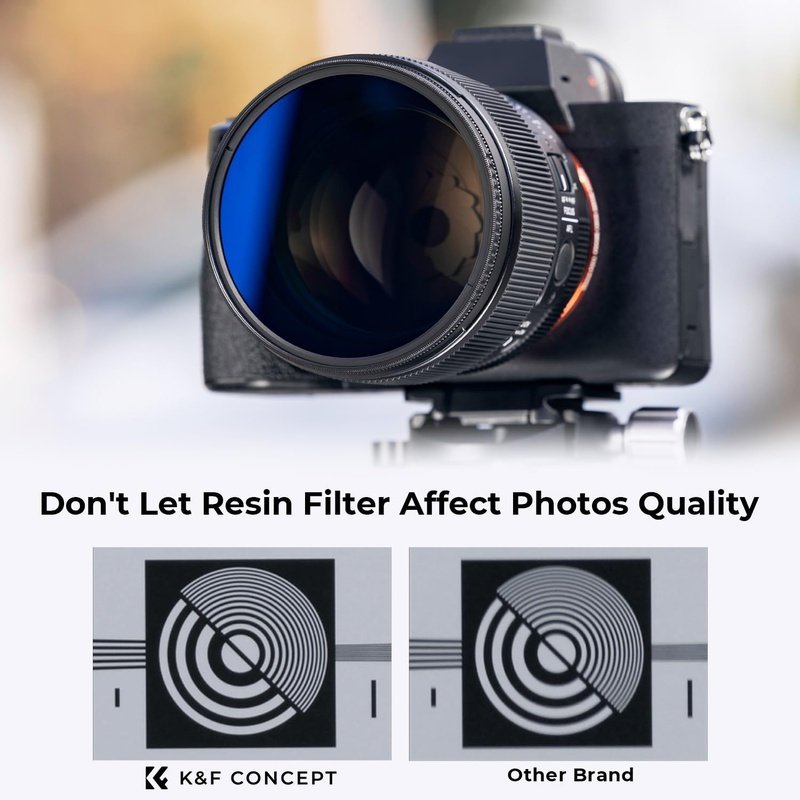 K&F Concept MCUV Polarizer and ND Filter Kit, plus Pouch K-Series