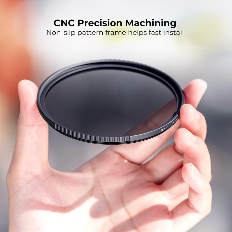 K&F Concept MCUV Polarizer and ND Filter Kit, plus Pouch K-Series