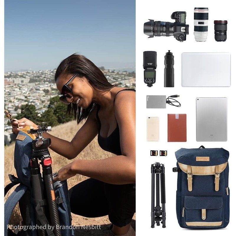 K&F Concept Multi-Functional Camera Backpack for Photographers