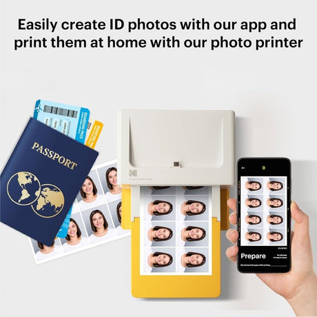 KODAK Dock Plus Instant Photo Printer, Prints 4X6 inch Photos, Bundle