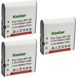 Kastar NP-40 Battery Replacements for Select Minolta Cameras