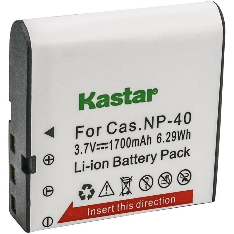 Kastar NP-40 Battery Replacements for Select Minolta Cameras