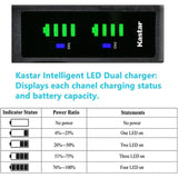 Kastar NP-W126 Battery and LTD2 Charger Replacement for FujiFilm