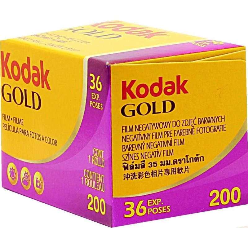Kodak Gold 200 Color Negative Film 35mm 36-Exposures. Stock up Now!