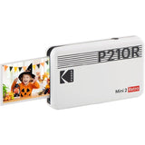 Kodak Mini 2 Retro P210R Portable Photo Printer and Accessory Bundle