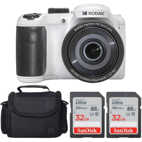 Kodak PIXPRO AZ255 Digital Camera + Accessory Bundle