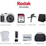 Kodak PIXPRO AZ255 Digital Camera + Ultimate Accessory Bundle