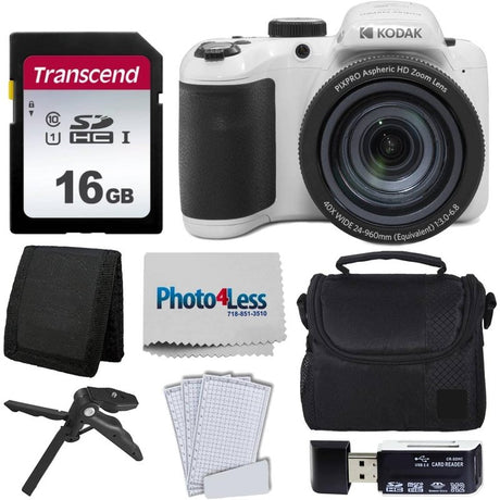 Kodak PIXPRO AZ405 Digital Camera + Ultimate Accessory Bundle