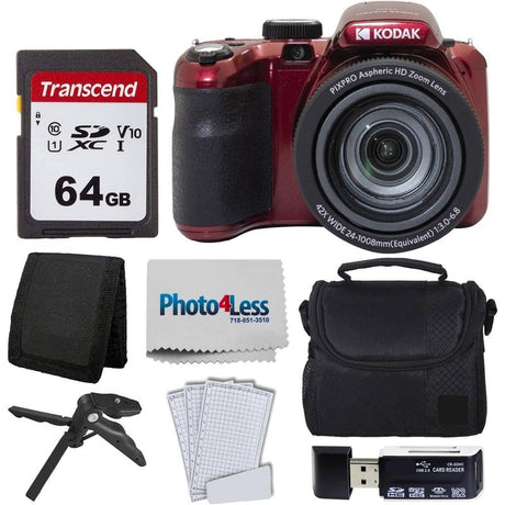 Kodak PIXPRO AZ425 Digital Camera + Ultimate Accessory Bundle