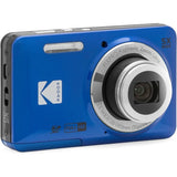 Kodak PIXPRO FZ55 Digital Camera Blue Bundle with Camera Case