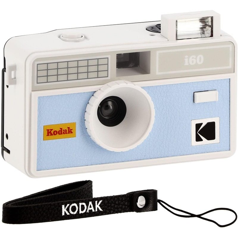Kodak i60 Reusable 35mm Film Camera, Retro Style, Baby Blue