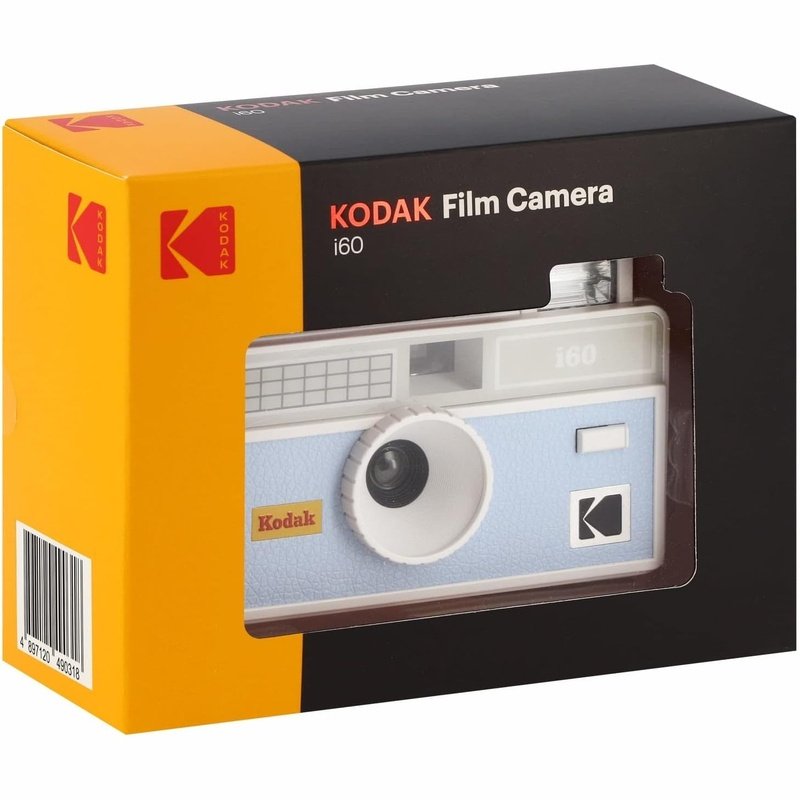 Kodak i60 Reusable 35mm Film Camera, Retro Style, Baby Blue