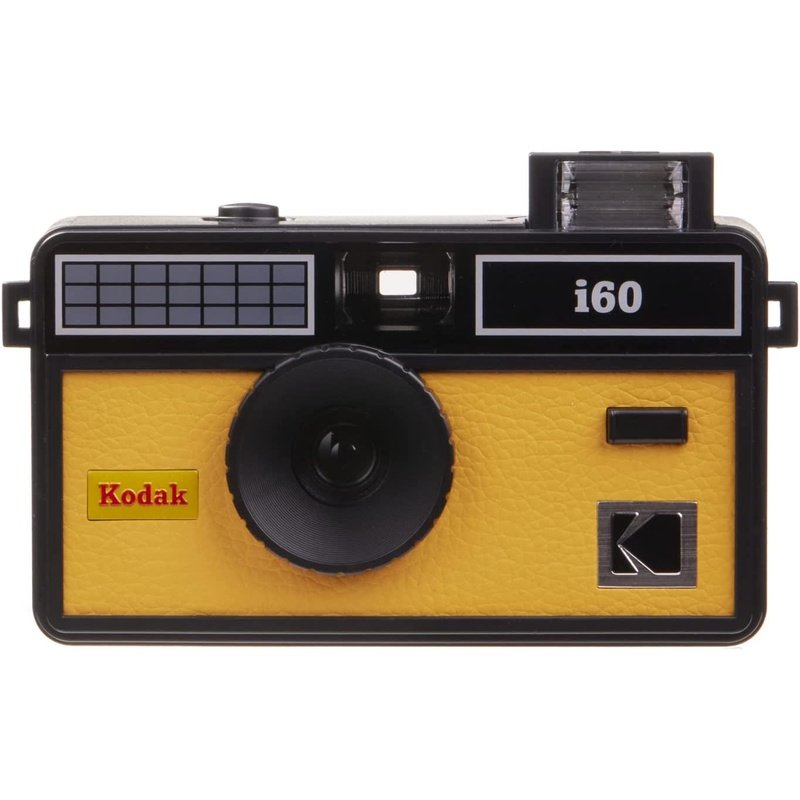 Kodak i60 Reusable 35mm Film Camera, Retro Style, Yellow