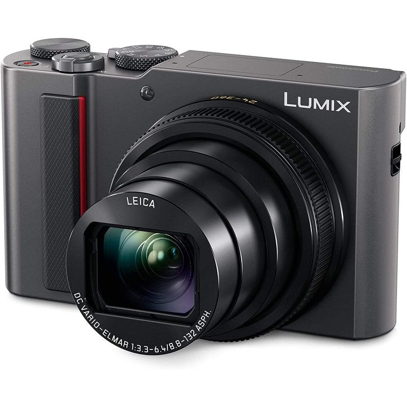 LUMIX ZS200D 4K Digital Camera, 20.1MP 1-Inch Sensor, 15X Leica DC Vario-Elmar Lens