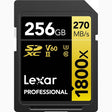 Lexar Pro SDXC Gold Series 1800X 256GB Memory Card