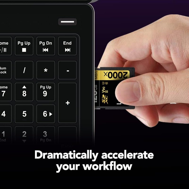 Lexar Pro SDXC Gold Series 2000X 32GB, 64GB, or 128GB Single or Multi Pack Memory Card