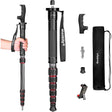 Manbily C555L 61" Monopod in Aluminum or Carbon Fiber, Compact