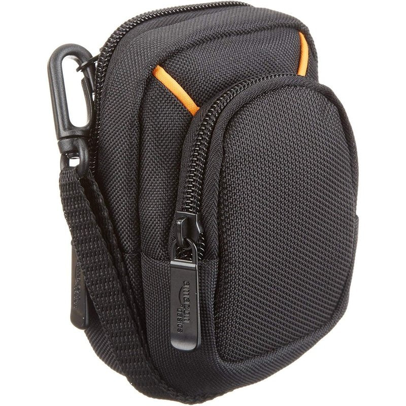 Medium Point and Shoot Camera Case, 5 X 3 X 2 Inches, Black, Solid