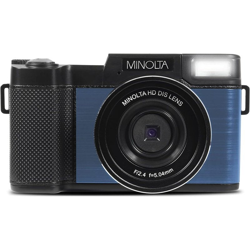 Minolta MND30 30MP 2.7K Ultra HD Digital Camera Blue