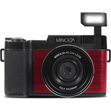 Minolta MND30 30MP 2.7K Ultra HD Digital Camera Red