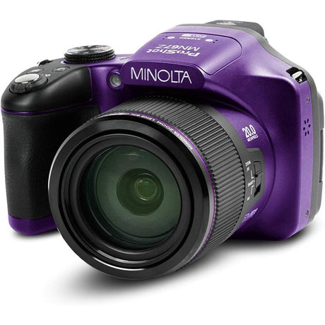 Minolta ProShot MN67Z 20MP HD Digital Camera w/16GB SD Card