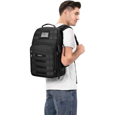 Mosiso Camera Backpack with Tripod Holder & 15-16 Inch Laptop Compartment