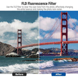 Neewer ND CPL UV and FLD Lens Filter Kit with Accessories, 6-Pack