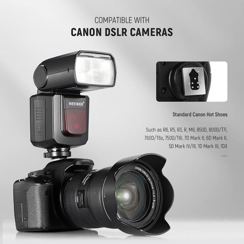 Neewer NW665-C E-TTL II Speedlite Flash for Canon